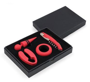 Picnic Time Metro Wine Tools - Red