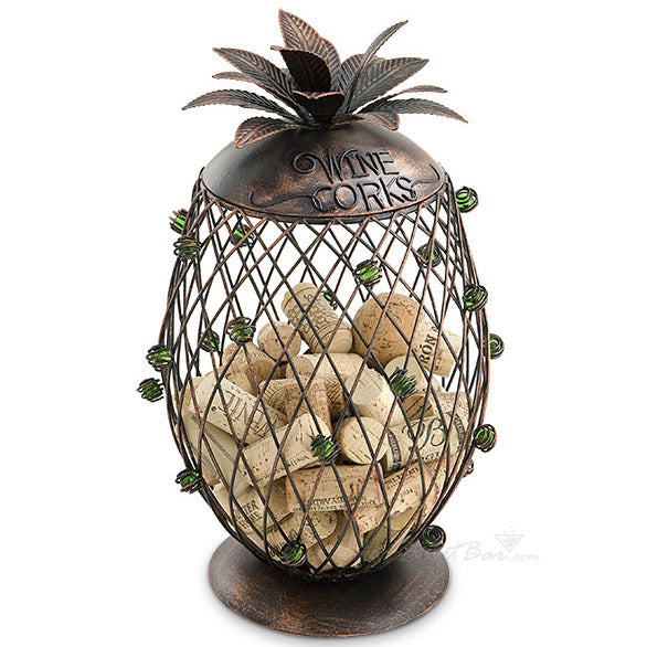 Pineapple wine top cork holder