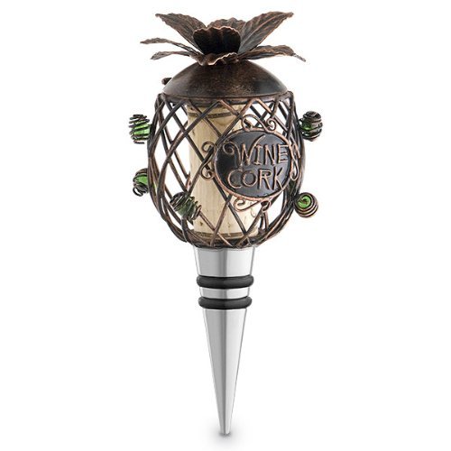 Pineapple Cork Cage Bottle Stopper