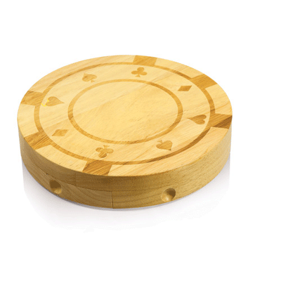 Picnic Time Poker Chip Cutting Board