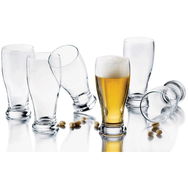 19 oz. Beer Pun Pilsner Glasses