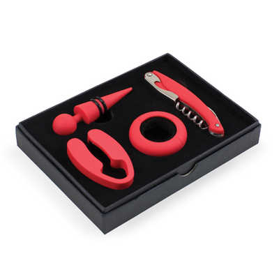 Picnic Time Metro Wine Tools - Red