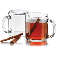 Robusta Clear Glass Mug- 13 oz.