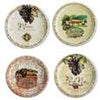 Rustic Vineyard Ceramic Plates (4 Designs)