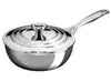 Le Creuset 2 Quart Stainless Steel Saucier Pan