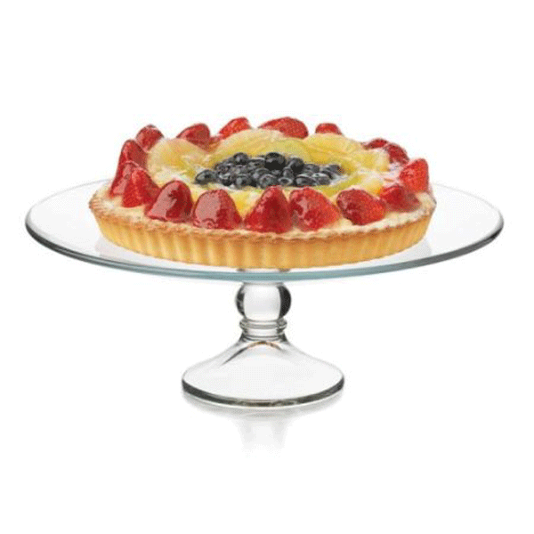 Libbey Selene 12-1/2-Inch Diameter Footed Server