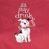 Sit... Stay... Drink! Apron