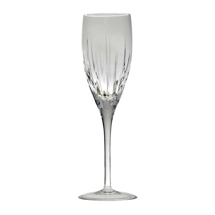 Engraved Crystal Champagne Flutes - Reed & Barton