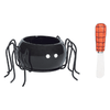 Happy Halloween Spider Boo Shaped Dip Bowl and Spreader Set