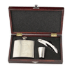 Pampered Grape Stainless Steel Flask Personal Gift Set - 5 oz