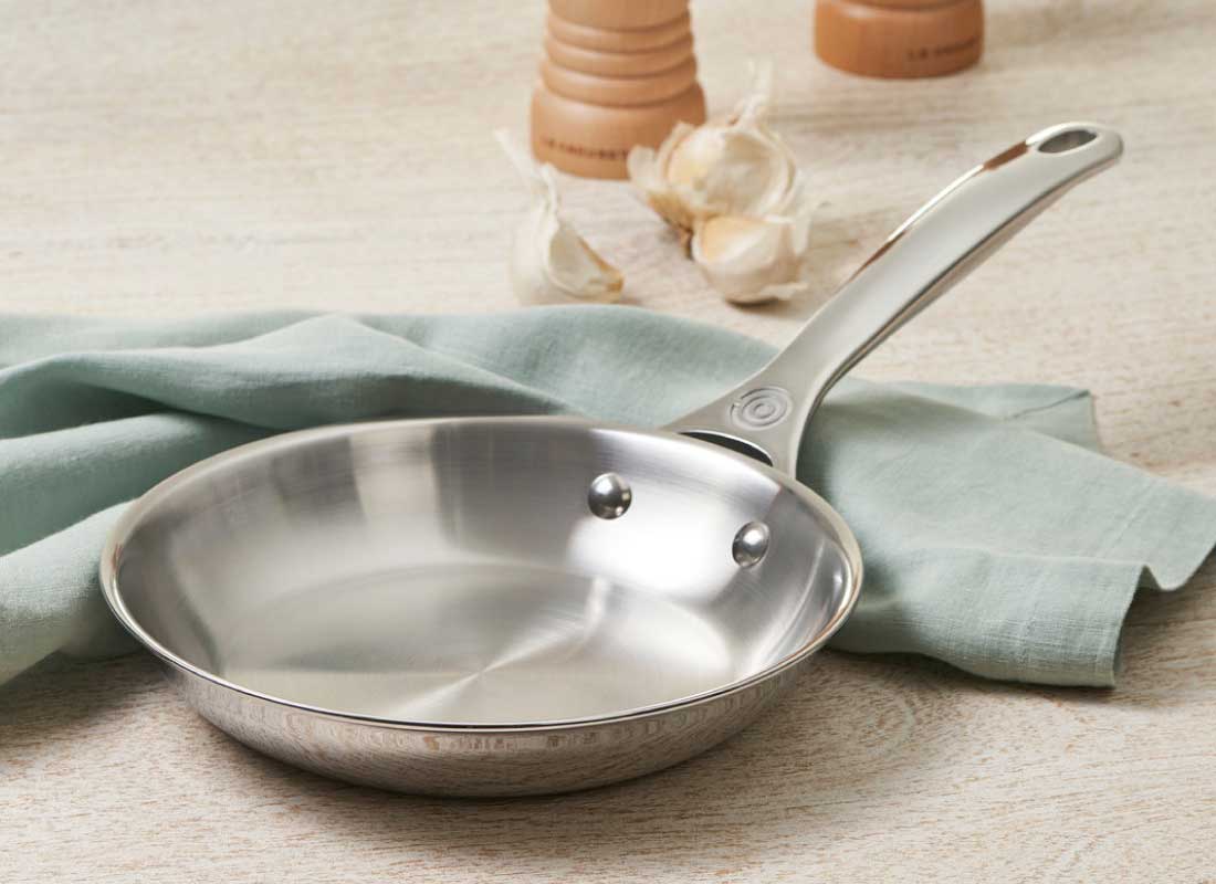  Le Creuset Tri-Ply Stainless Steel 12 Nonstick Fry Pan :  Everything Else