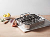 Le Creuset Large Stainless Steel Roasting Pan w/Nonstick Rack