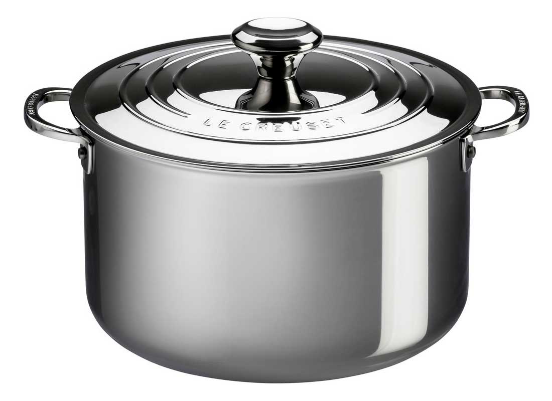 Le Creuset 7 Quart Stainless Steel Stockpot