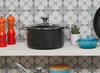 Le Creuset 6.3 Quart Toughened Nonstick Pro Stockpot w/Glass Lid