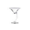 Libbey Swerve Martini Glassware 6.5oz (Set of 4)