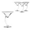 Libbey Swerve Martini Glassware 6.5oz (Set of 4)