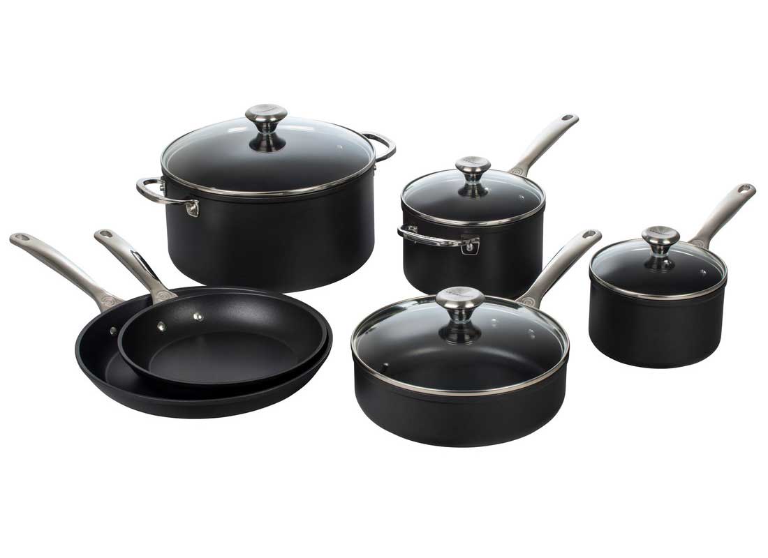 Le Creuset Toughened Nonstick Pro 10 Piece Cookware Set