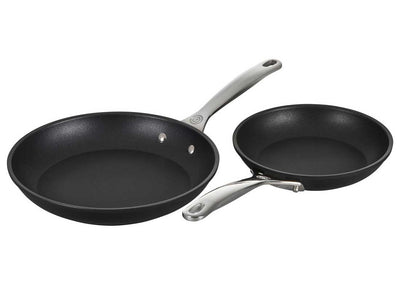 Le Creuset Toughened Nonstick Pro 2 Piece Fry Pan Set (9.5 & 11 Inch)