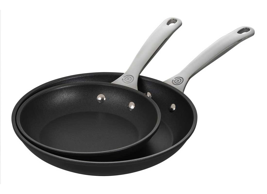 Le Creuset Toughened Nonstick PRO Cookware Set, 2 pc. (9.5 & 11 Fry Pan)