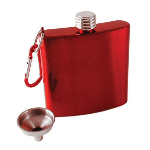 True Fabrications Carabiner Hip Flask - 6 oz