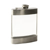 True Fabrications Clear Flask - 6 oz