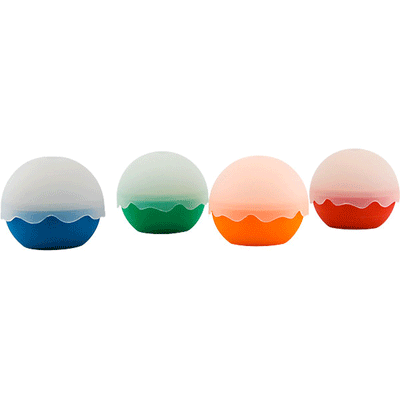 Final Touch Jumbo Ice Ball Silicone Molds - Pack of 4