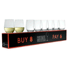Riedel "O" 6+2  Viognier Chardonnay Tumbler Set