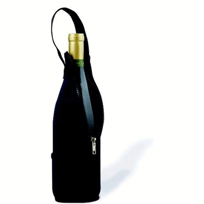 Zip-N-Go Neoprene Wine Bag w/ Traveler's Corkscrew