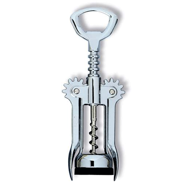 Chrome Plated Wing Corkscrew (Auger Worm)