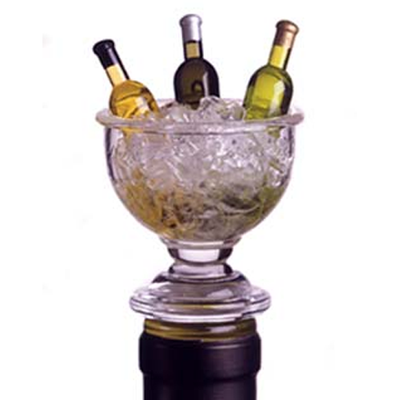 Acrylic Mini Wine Bowl Bottle Stopper