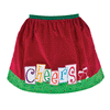 Embroidered Cheers Cocktail Apron