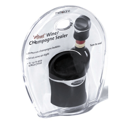 Metrokane Wine - Champagne Sealer - Stopper