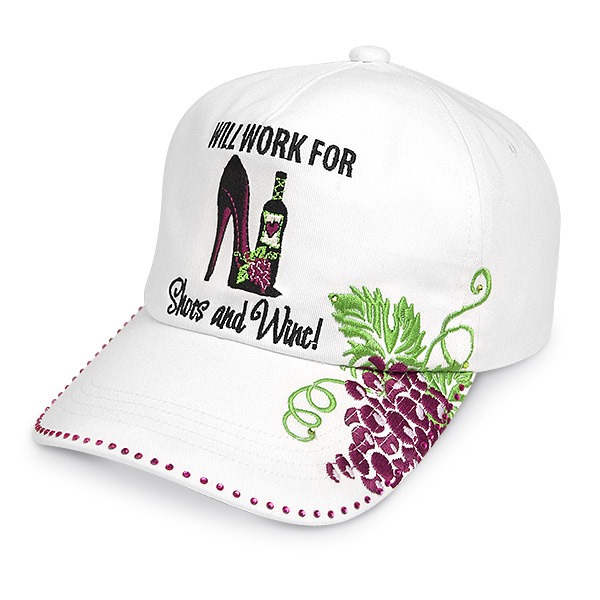 Will Work For Shoes & Wine Cap