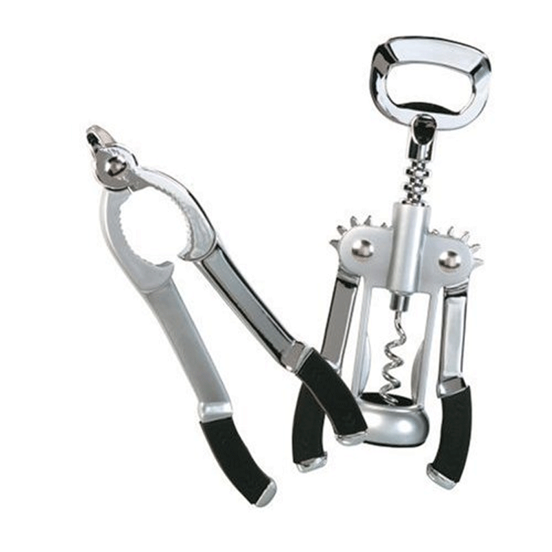 Argyle Corkscrew and Champagne Plier Set