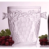 Embossed Grape Acrylic Wine Bucket