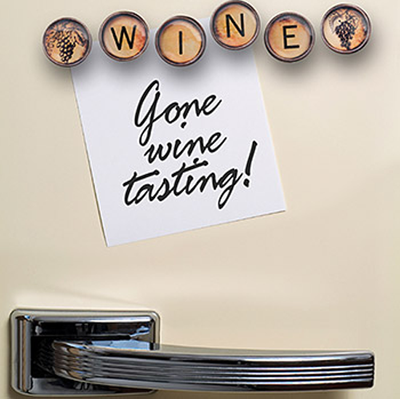 Got Cork? Wine Cellar Magnet Set