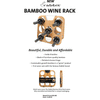 Metrokane Rabbit Bamboo Wine Rack