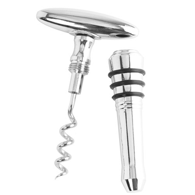Bottle-Stopping Corkscrew