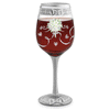 Something New Bridal Hand-Decorated Wine Glass