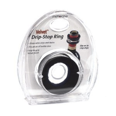 Metrokane Velvet Drip-Stop Ring