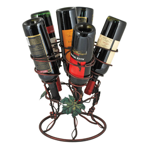The Cyclone Wine Rack