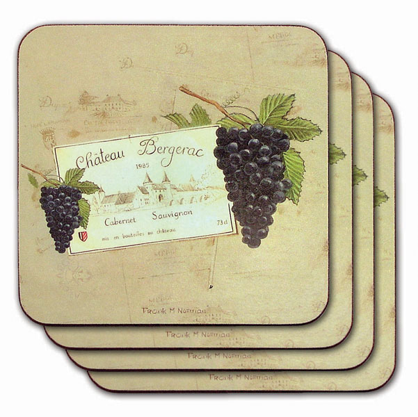 Chateau Bergerac Coasters (Set of 4)