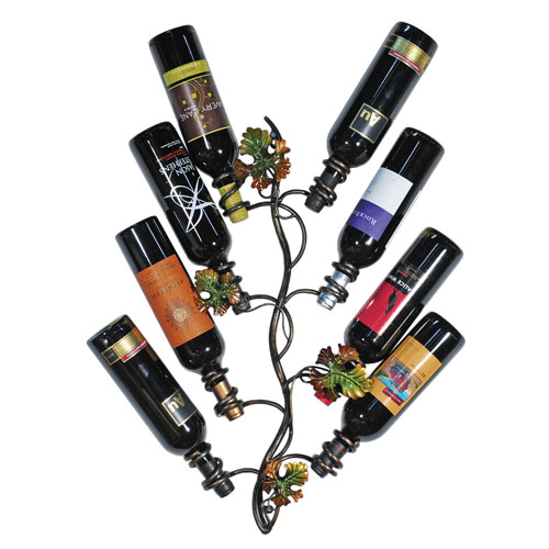 Mendocino Trellis 8-Bottle Wine Rack - Winestuff
