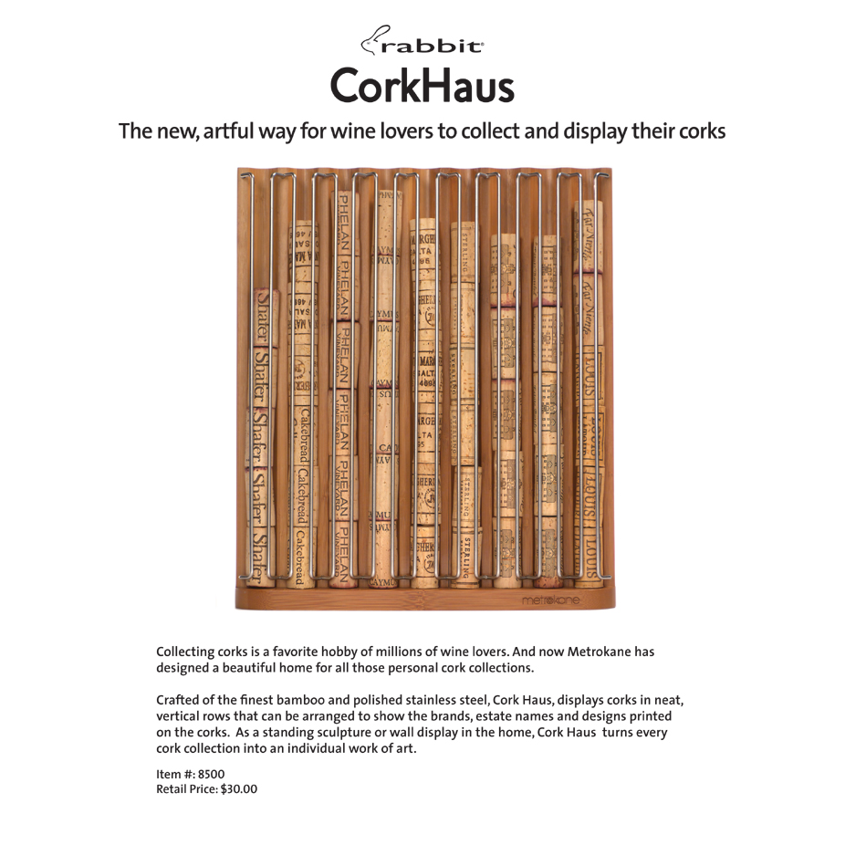 Metrokane Rabbit CorkHaus