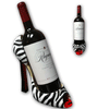 Wild Eyes Zebra High Heel Wine Bottle Holder