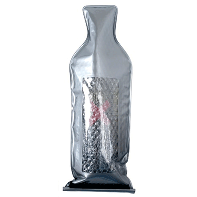 Wine Safeguard Reusable Bottle Protector, Silver (Heavy Duty)