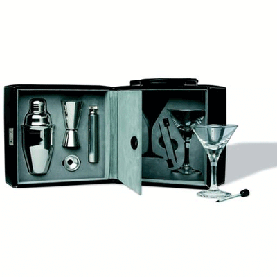Martini Bar Set with Case