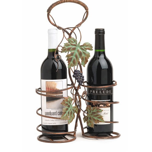 Autumn Concord 2 Bottle Wine Rack