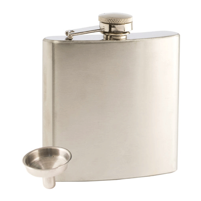 True Fabrications Groomsman Flask - 6 oz