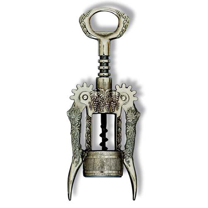 Burnished Grape Design Wing Corkscrew (Auger Worm)